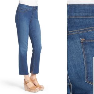 Size 12 NYDJ 'IRA' Rekaxed Ankle Lift Tuck Jeans